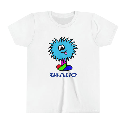 Youth Short Sleeve Tee with Fun Cartoon WAGO