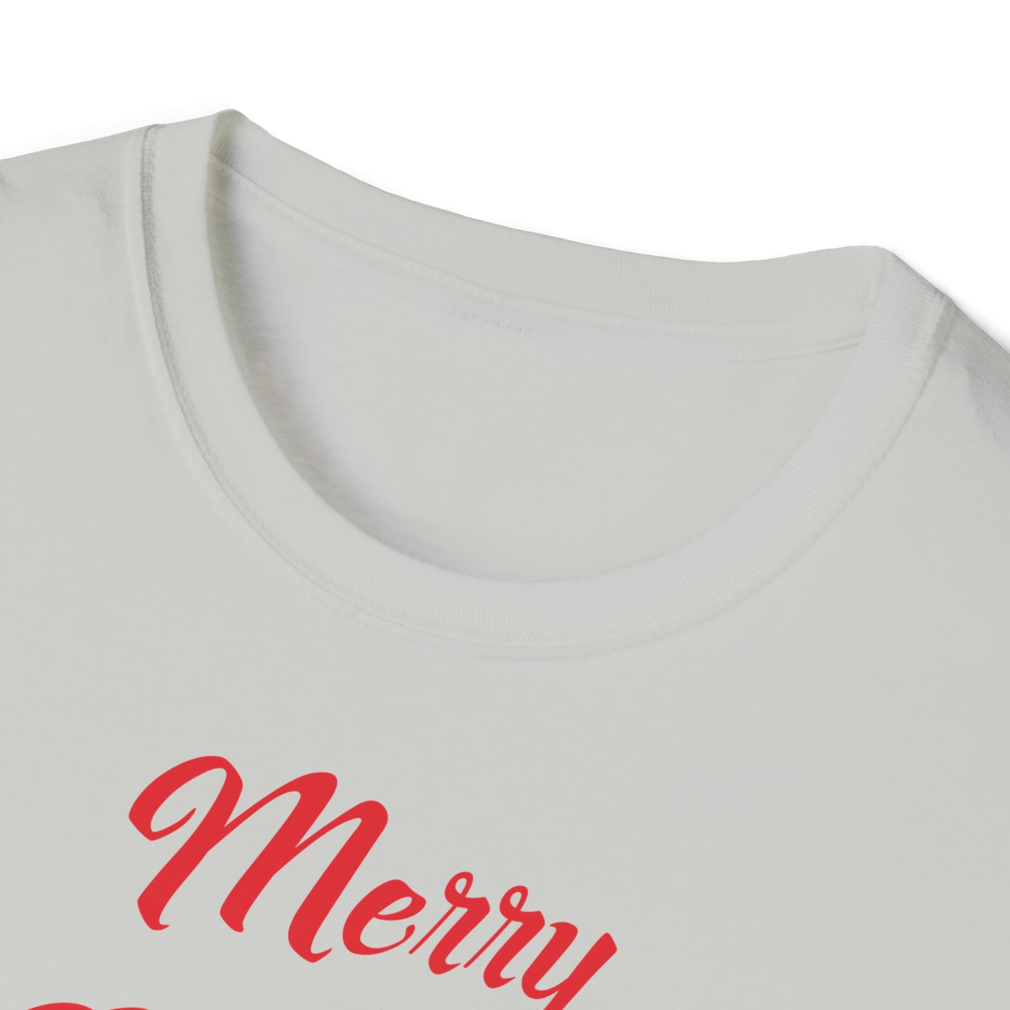 Merry Christmas & Happy New Year Design Unisex Softstyle T-Shirt