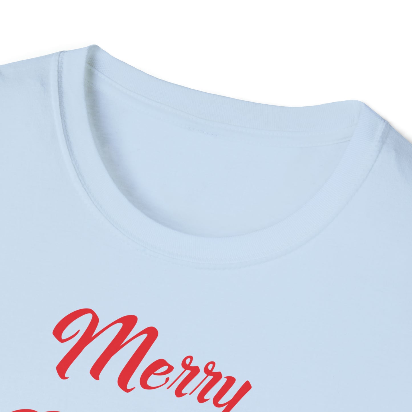 Merry Christmas & Happy New Year Design Unisex Softstyle T-Shirt