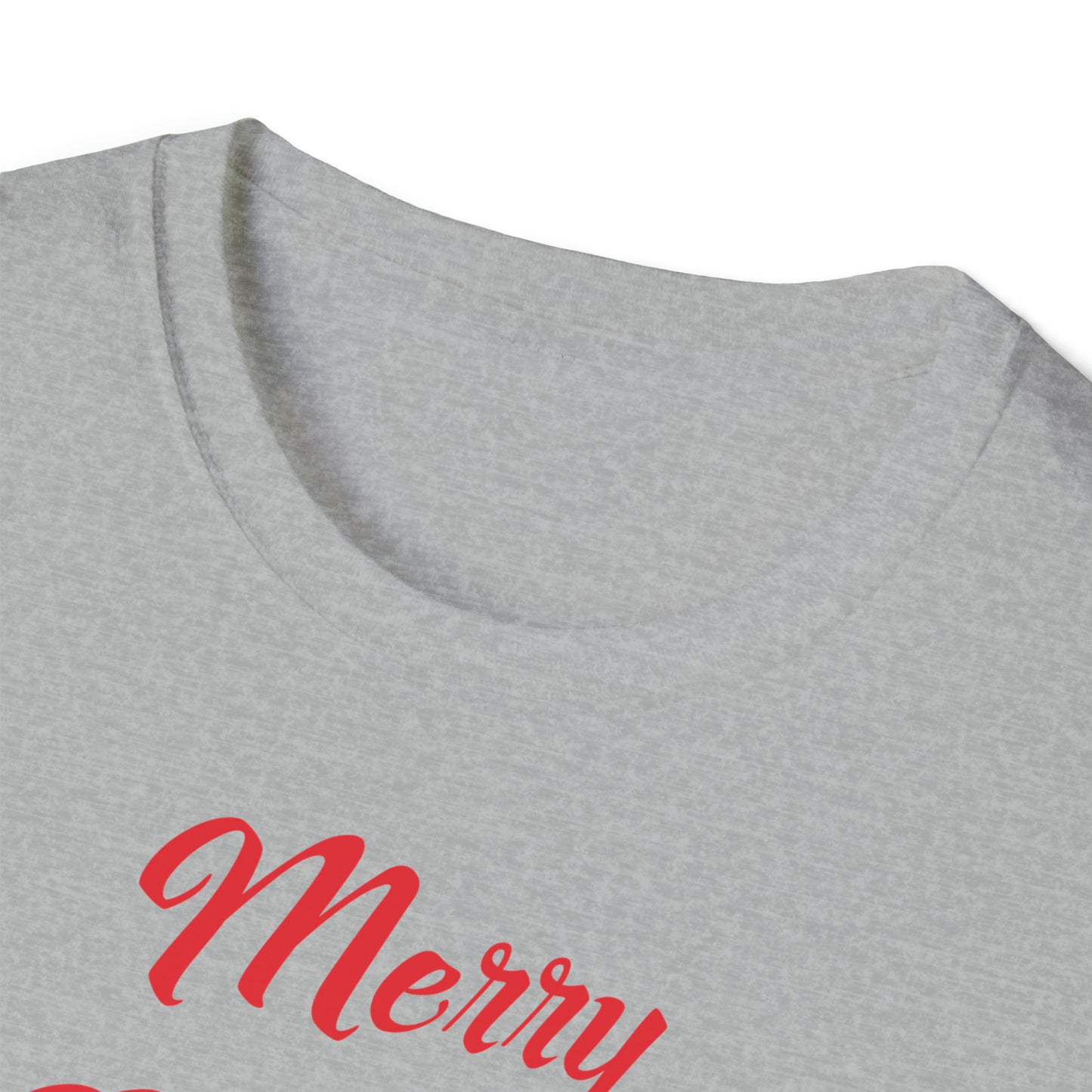 Merry Christmas & Happy New Year Design Unisex Softstyle T-Shirt