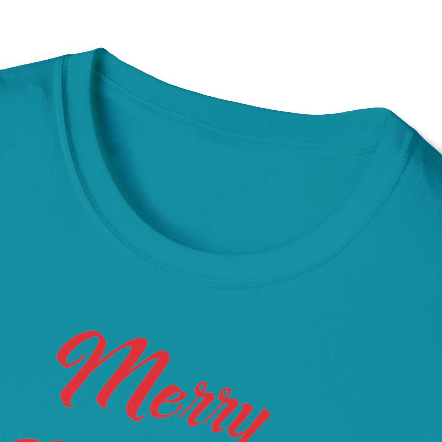 Merry Christmas & Happy New Year Design Unisex Softstyle T-Shirt